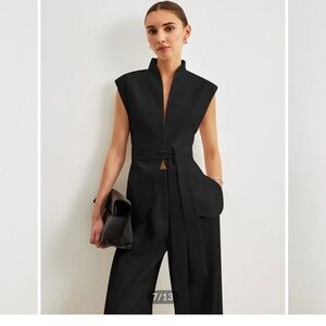 Commense size medium belted top